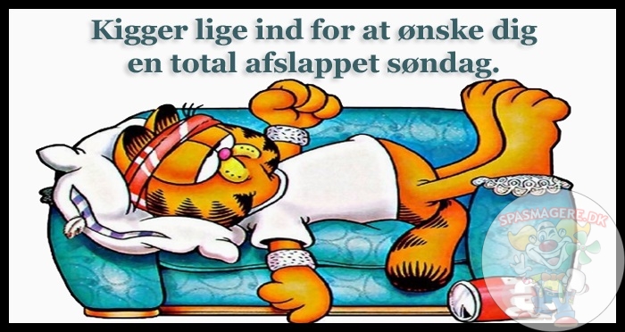 Afslappet søndag
