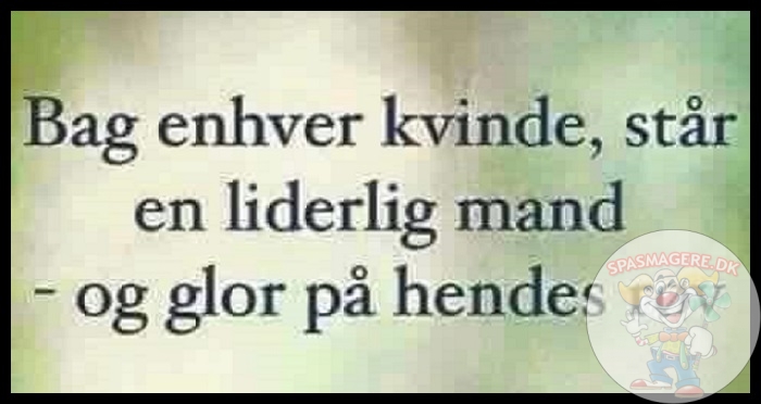 Bag enhver kvinde