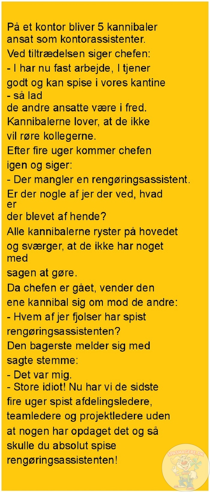 De 5 kannibaler