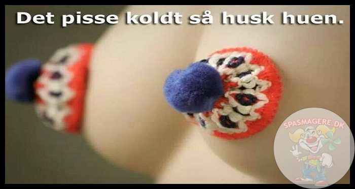 Det er pisse koldt