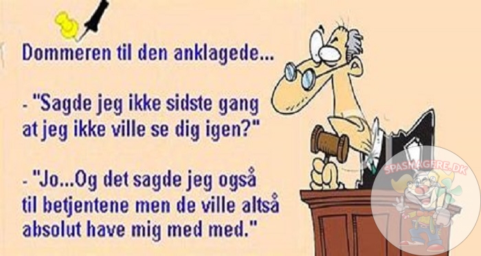 Dommeren til den anklagede
