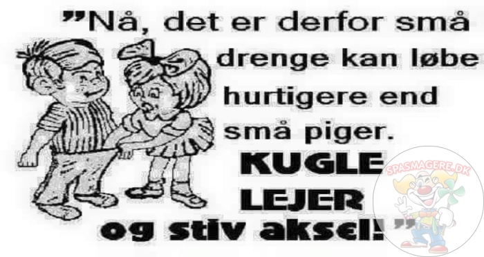 Drenge løber huetigere end piger