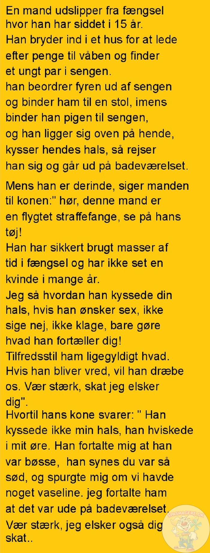 En mand udslipper fra fængsel