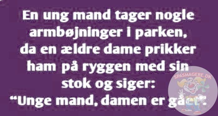 En ung mand