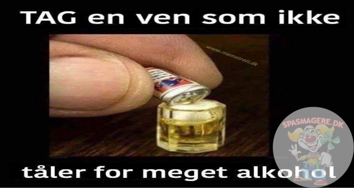 For neget alkohol