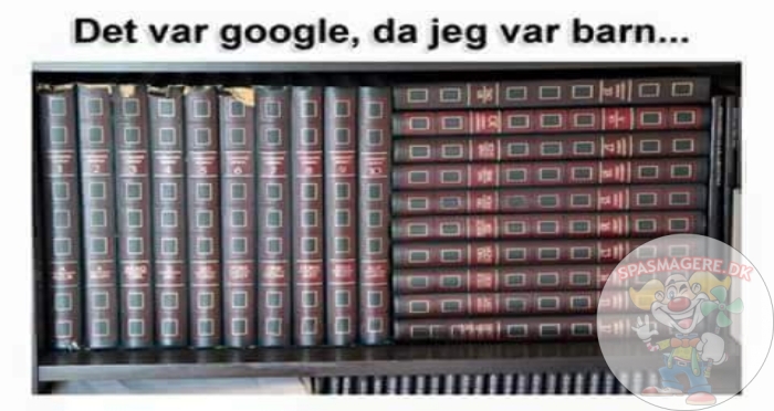 Google da jeg var barn