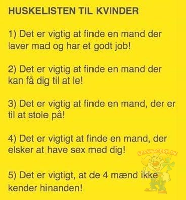 huske liste
